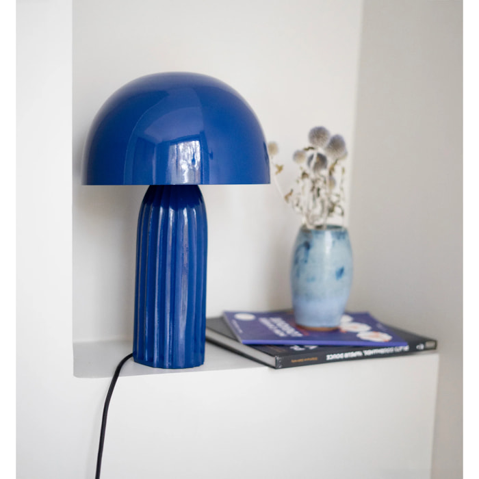Lampe en métal bleu foncé - Joy