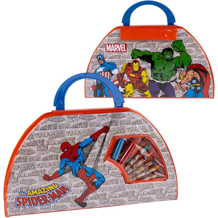 Set Papeleria Marvel 50Pzs