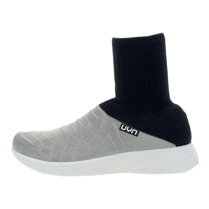 UYN sneakers donna silver/black