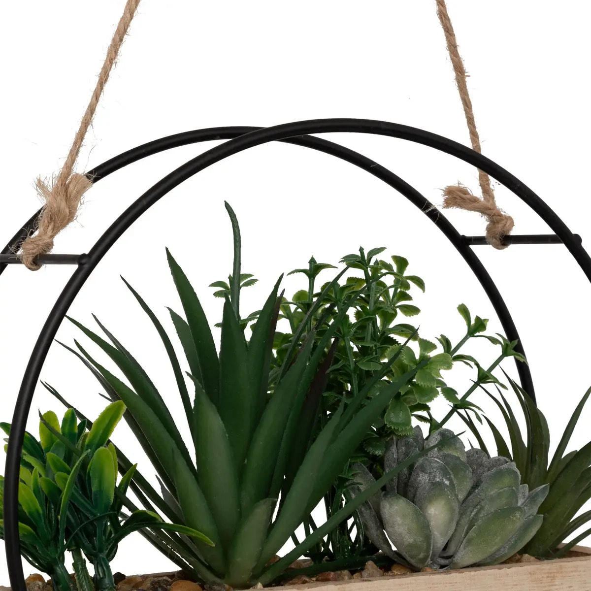 Plante artificielle suspendue "Krist" D20cm