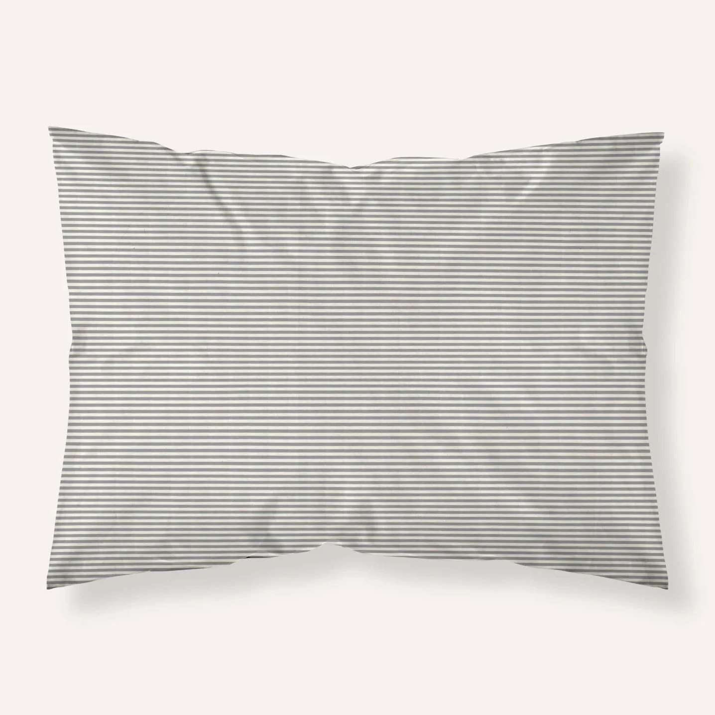 Taie d'oreiller en jacquard Jávea pequeña Gris