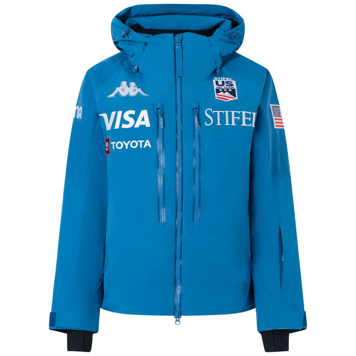 Giacche Kappa Donna 6Cento 604C Us Blu