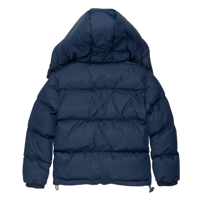 Giubbino nylon con cappuccio Polo Club St Martin Blu