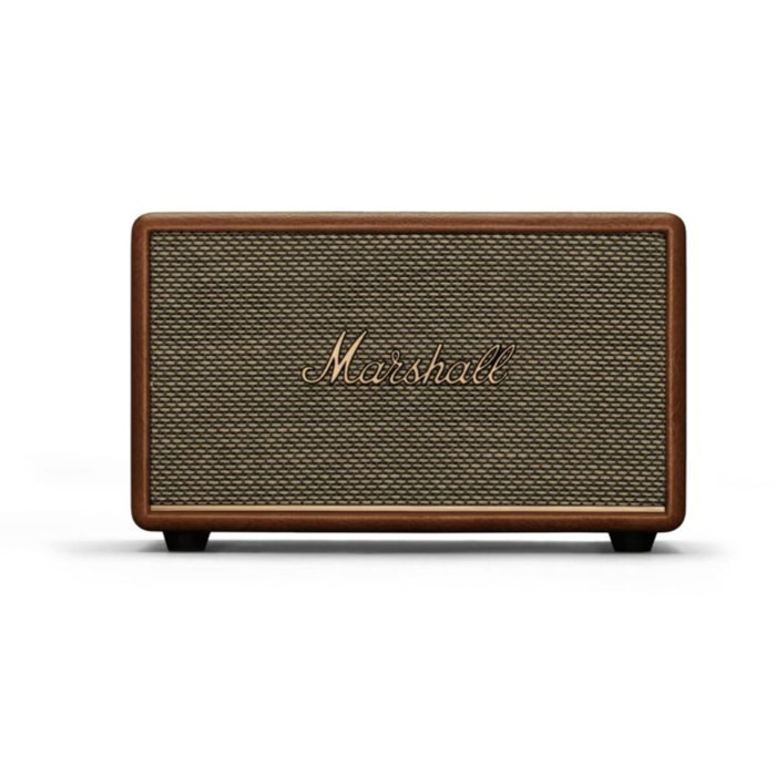 Enceinte résidentielle MARSHALL Acton III Marron - Bluetooth, 60W, design rétro