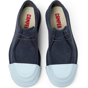 Zapatos de cordones - CAMPER Junction - Azul - Piel de ante