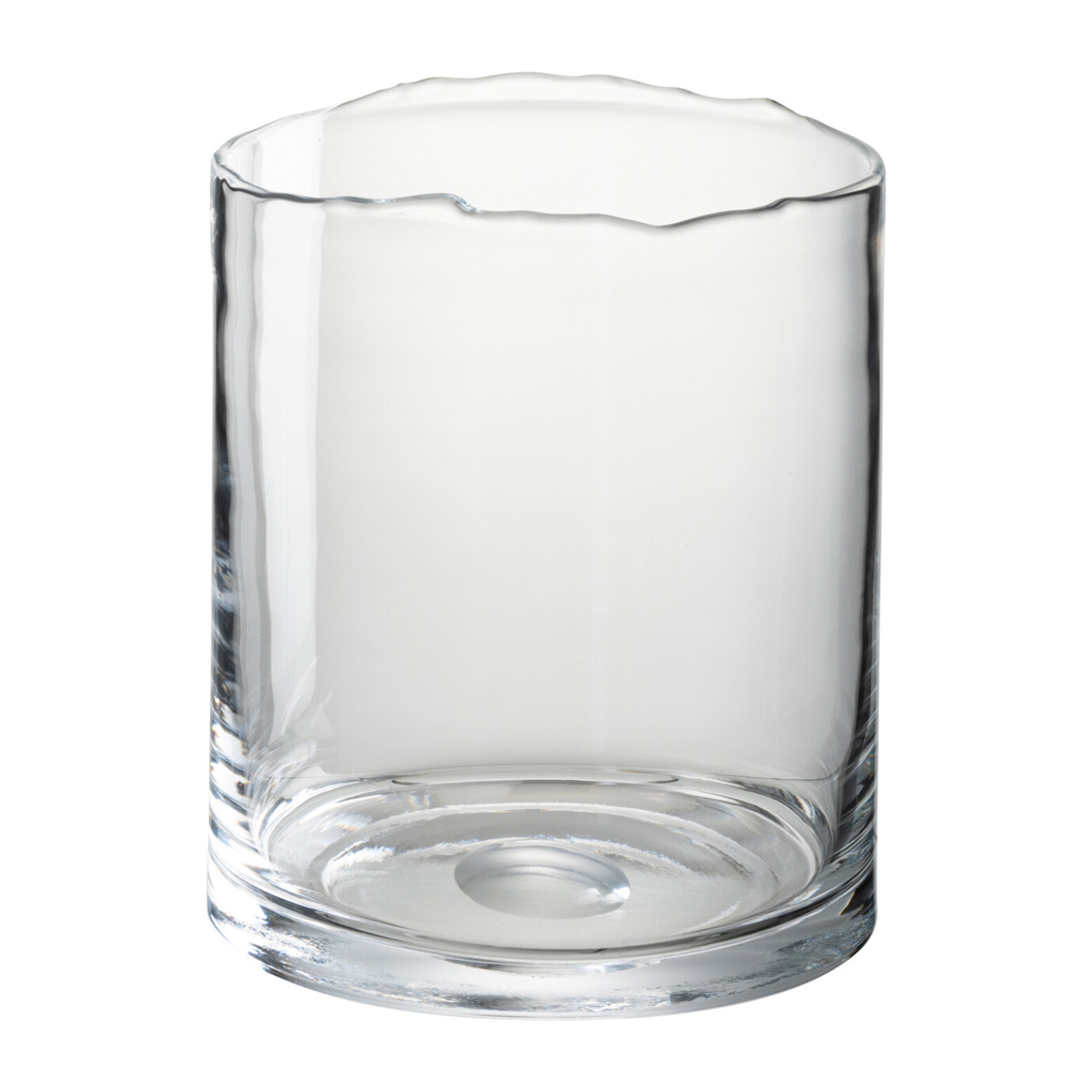 J-Line photophore Bord Irrégulier Bas - verre - transparent