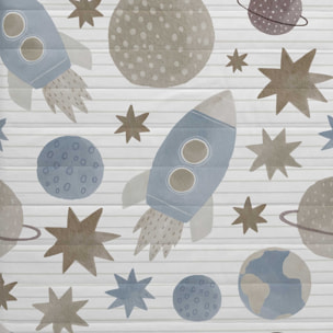 Colcha Bouti Estampada - Infantil - 2/3 Piezas - 100% Poliéster - Microfibra - 70 gr/m² - Orion