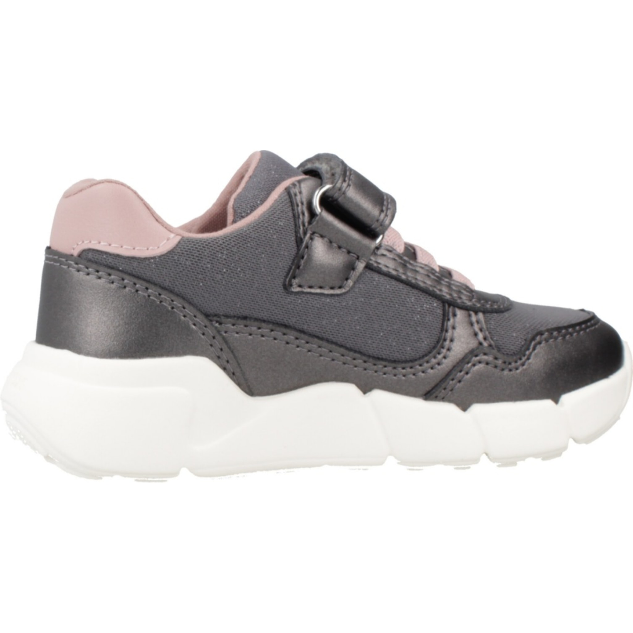 Zapatillas Niña de la marca GEOX  modelo B FLEXYPER MINI GIRL GRIS
