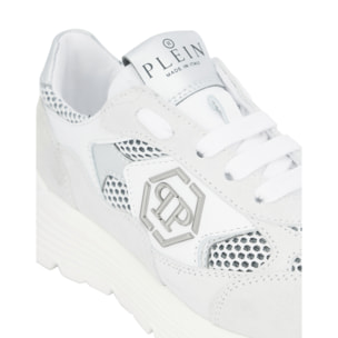 PHILIPP PLEIN Suede Low-Top Sneakers