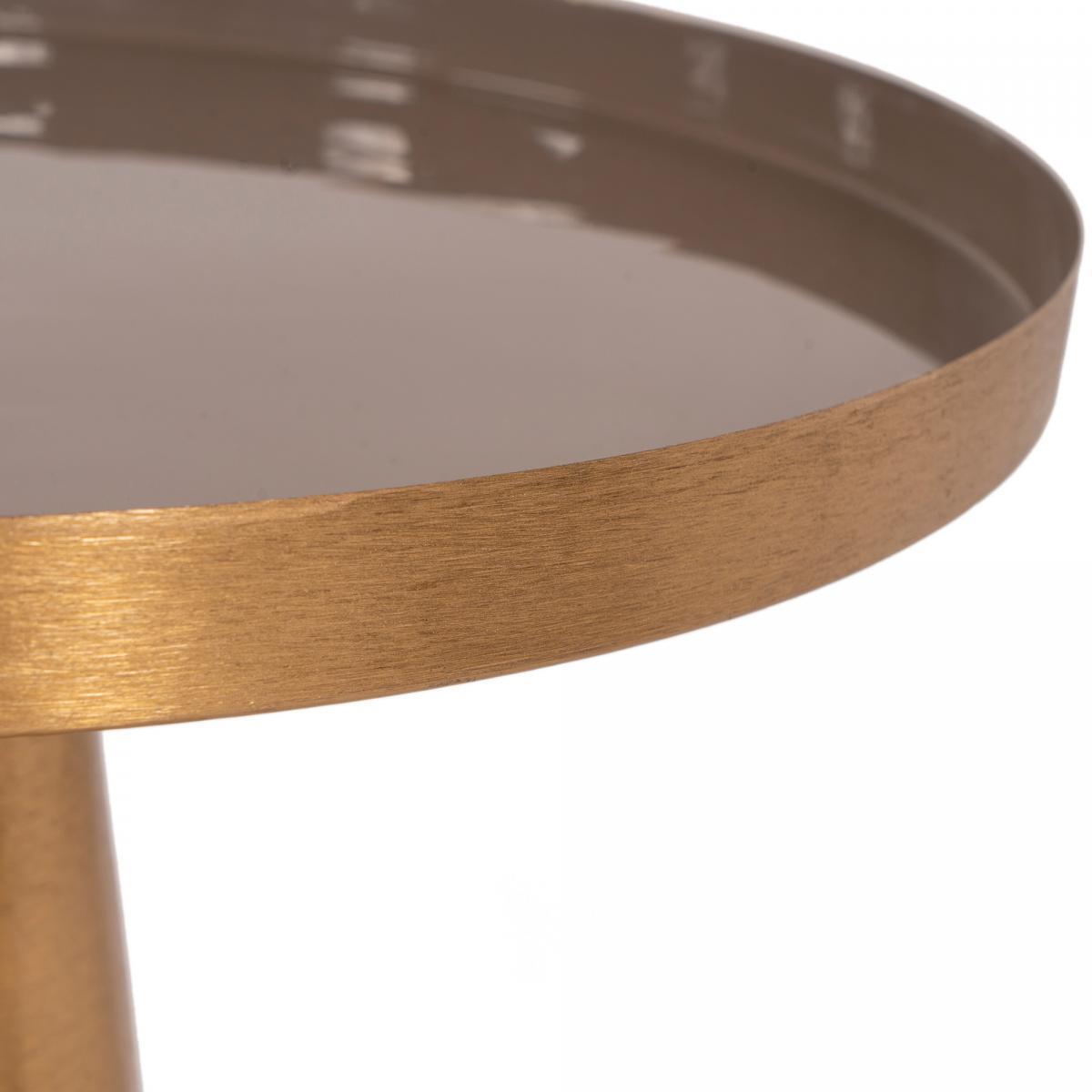 Table basse DESU Fait à la main en Fer