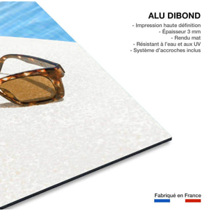 Tableau lunette au bord de l'eau Tableau alu Dibond