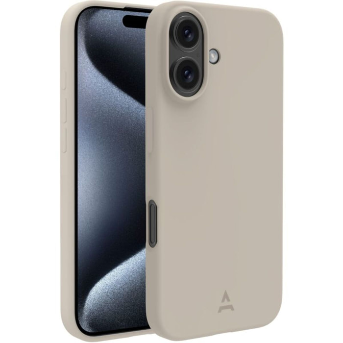 Coque ADEQWAT iPhone 16 magnétique - Beige