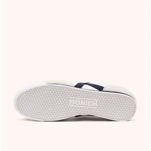 Sneaker Casual Blanca y Gris | MUNICH STEREO 03