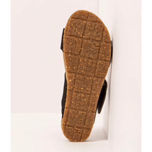 Sandalias 0175 NOBUCK BLACK/ CRETA color Black