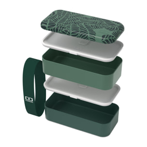 Lunch box 2 compartiments Original 1L Made in France Jungle