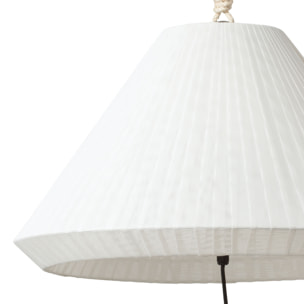 SAIGON OUT Lampe portable et suspension grise/blanc mat T70 hole cap