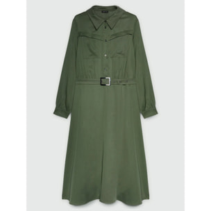 Fiorella Rubino - Vestido con fibras de TENCEL™ - Verde