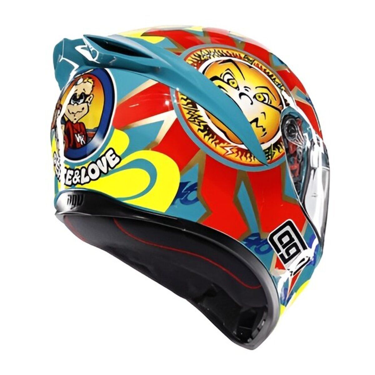 CASCO AGV K1 S E2206 ROSSI MUGELLO 1999