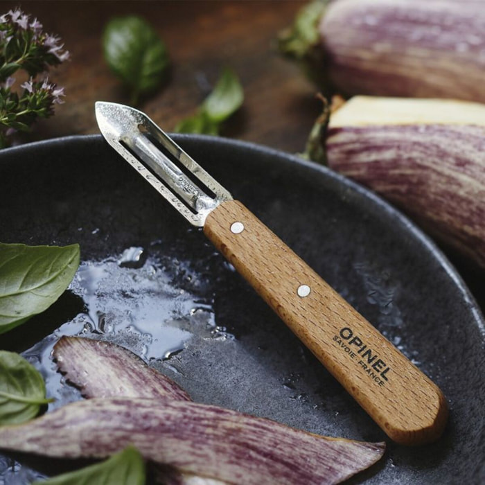Couteau éplucheur OPINEL No115 hetre