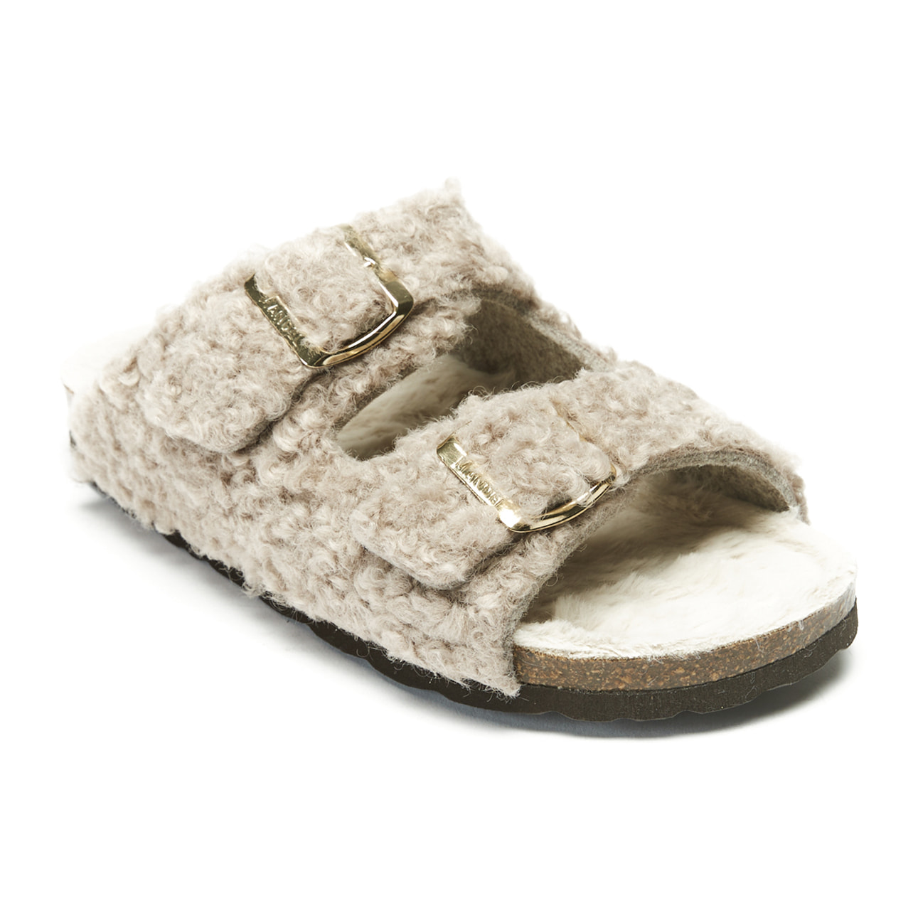 Ciabatta Mandèl Teddy Taupe