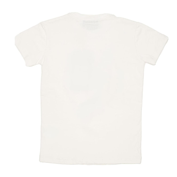 Camiseta de manga corta dorada italiana para niños