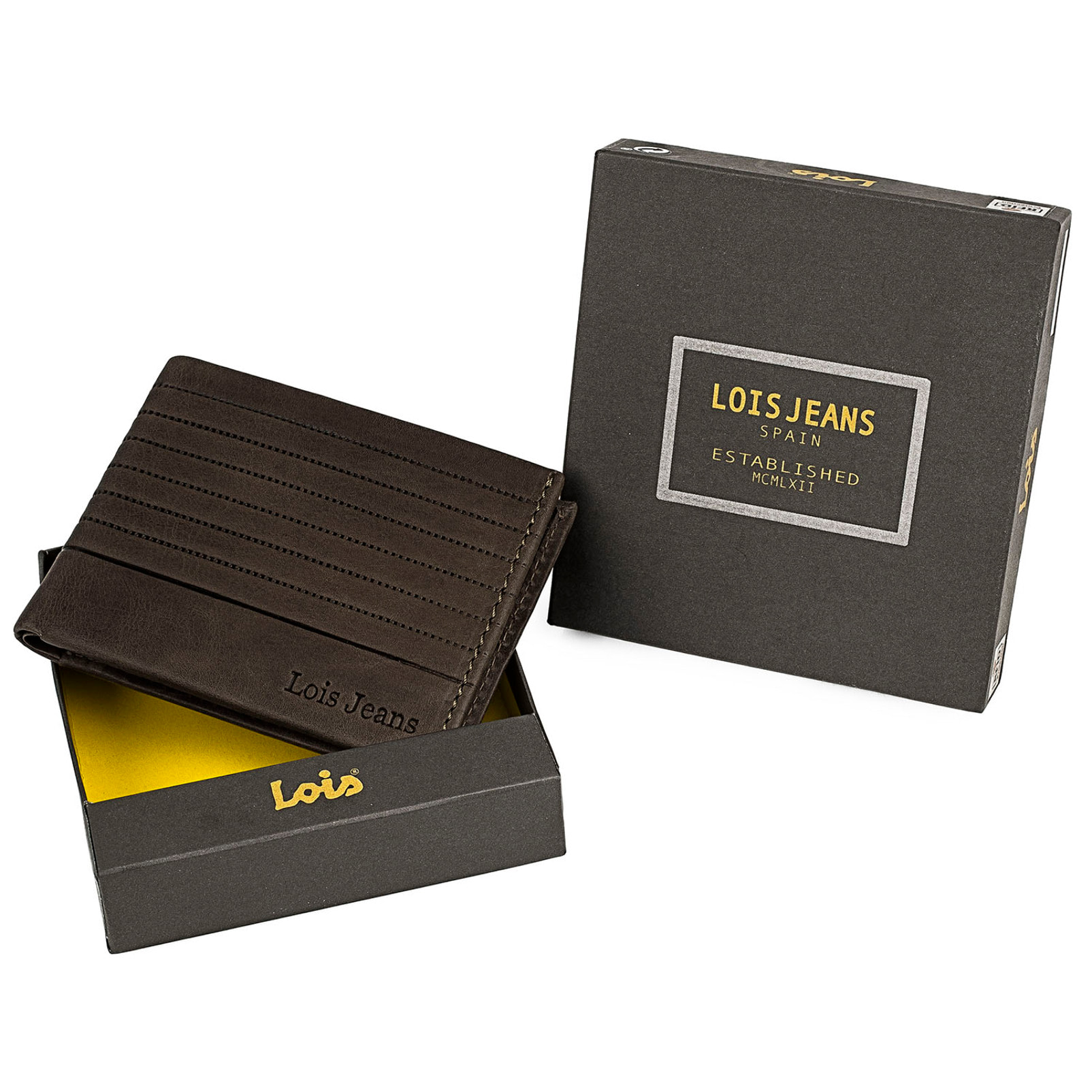 Cartera Lois Knight En Piel Marron