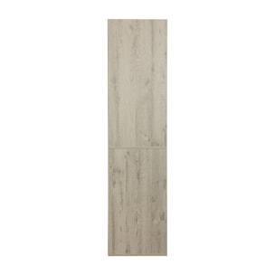 Module dressing avec 5 étagères. couleur naturel. panneaux stratifiés