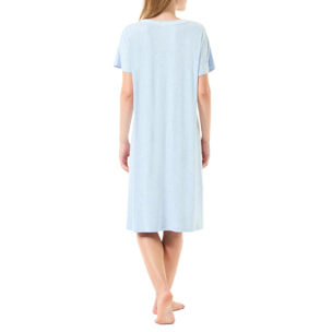 Camisón corto celeste