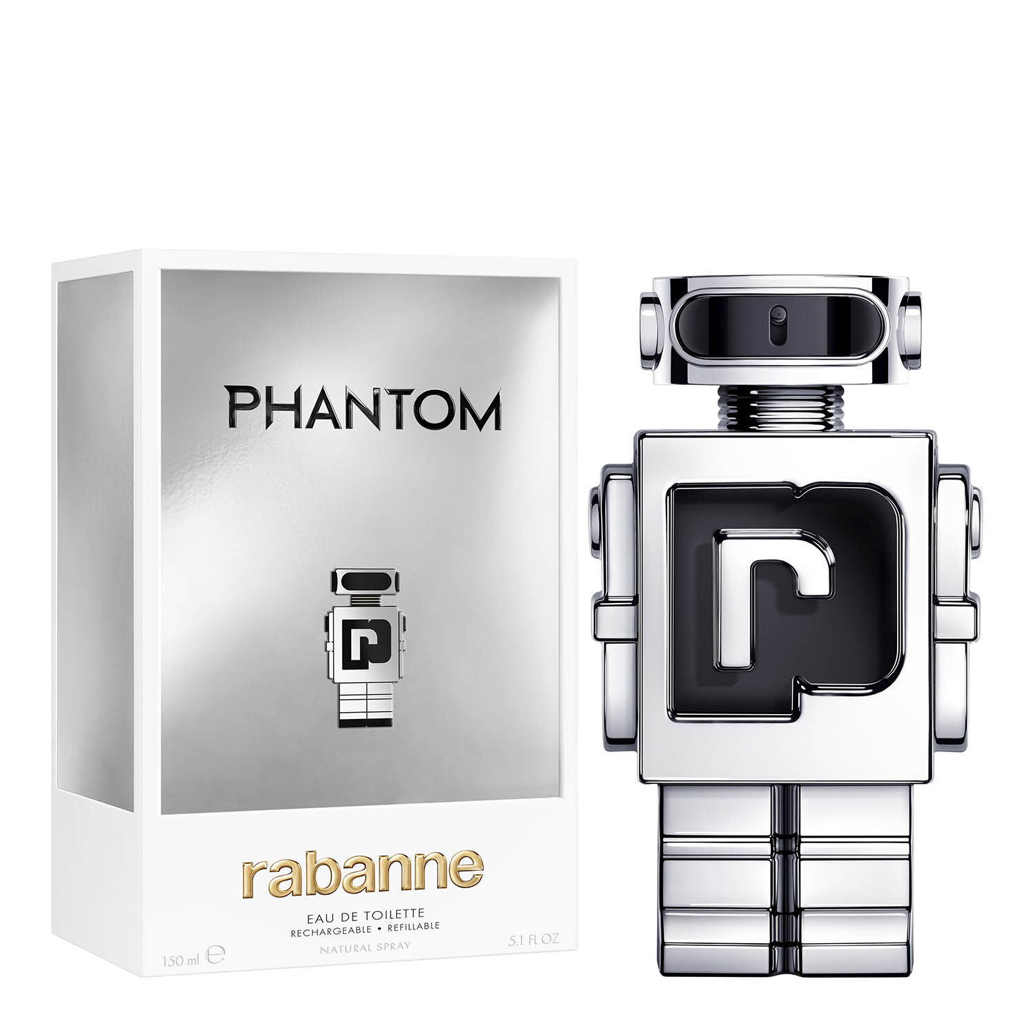 Phantom - Eau de Toilette Rechargeable
