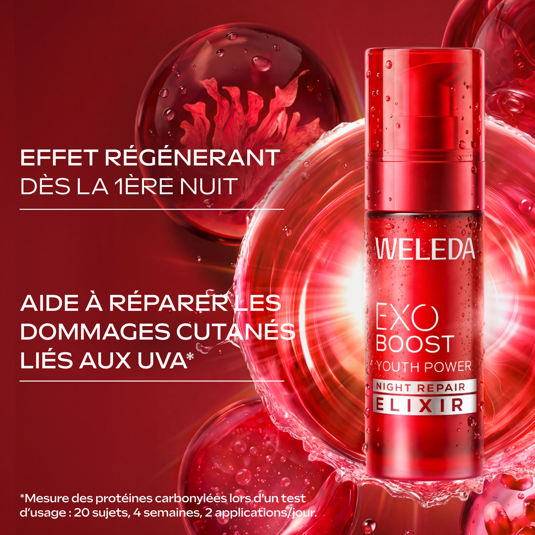 WELEDA - EXO BOOST YOUTH POWER Night Repair Elixir Grenade - 30ml