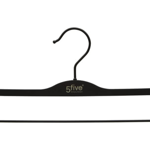 2 cintres Hang'Clip L.37,5cm noir