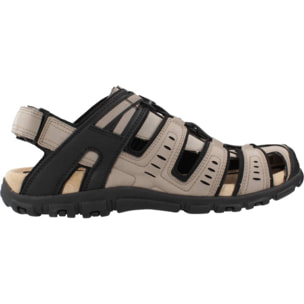 Sandalias Hombre de la marca GEOX  modelo U S.STRADA C Light Brown