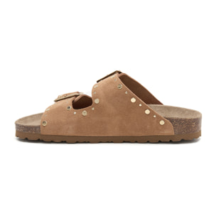 SANDALIA BABUNKERS MARRON