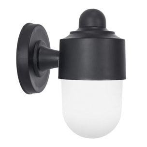 Forlight Alan aplique en negro para bombilla E27