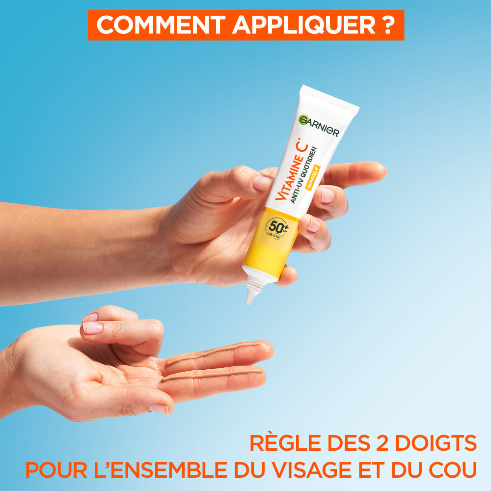 Garnier Vitamine C Anti-UV Quotidien Invisible SPF 50 - 40ml