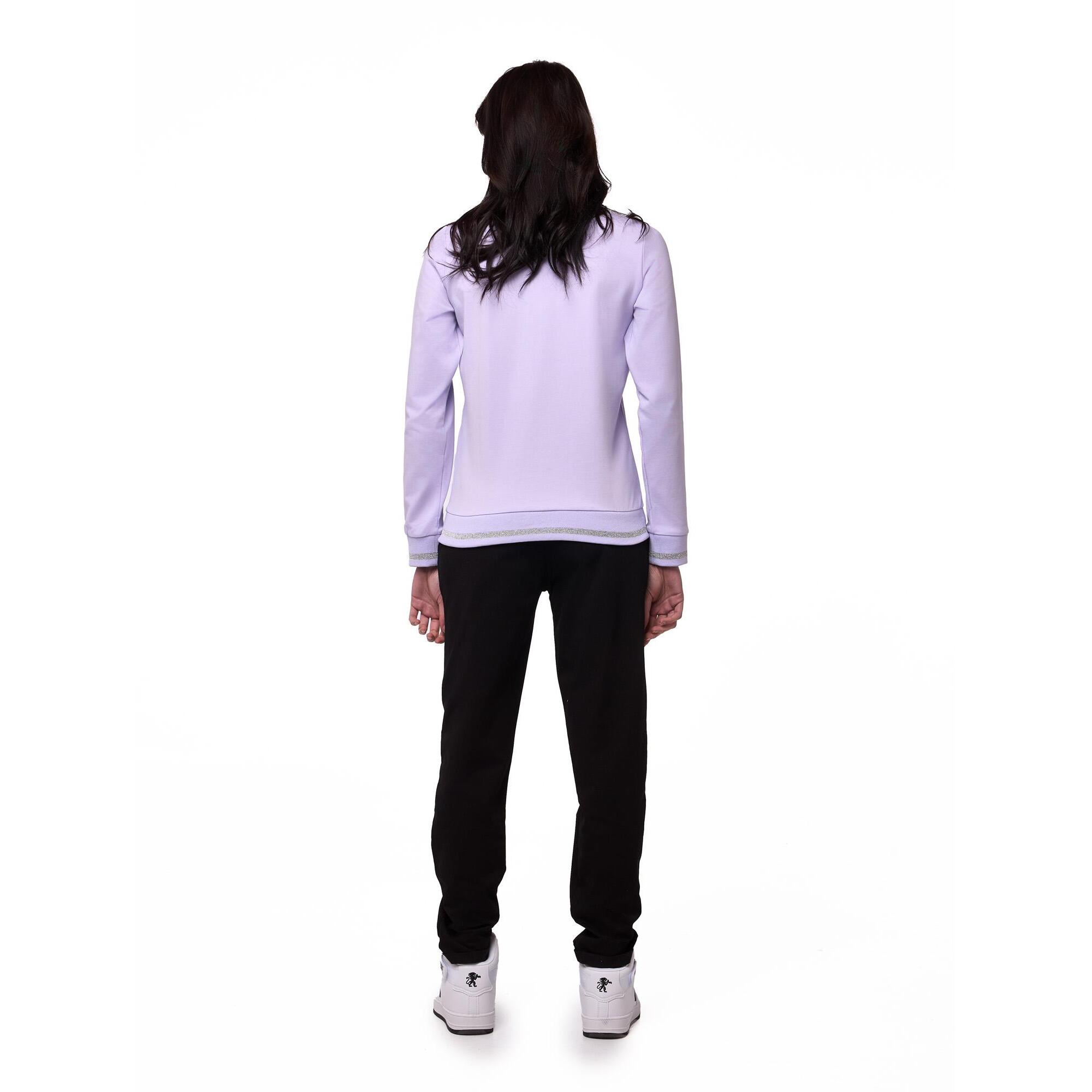 Tuta da donna con Felpe con colletto e zip e joggers non felpata Leone Bright