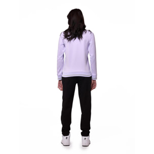 Tuta da donna con Felpe con colletto e zip e joggers non felpata Leone Bright