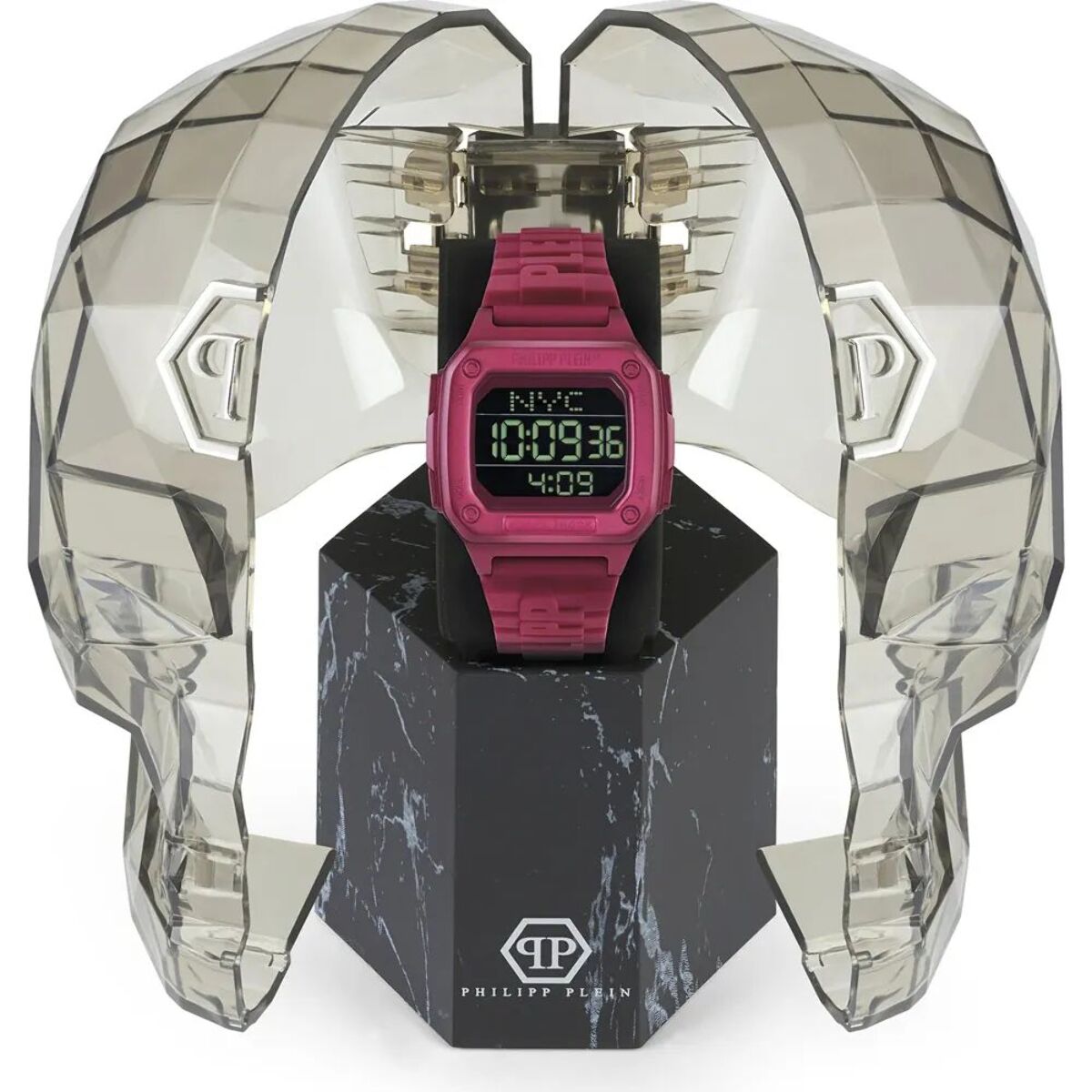 Reloj Philipp Plein PWHAA0121 Unisex Digital Cuarzo con Correa de Silicona