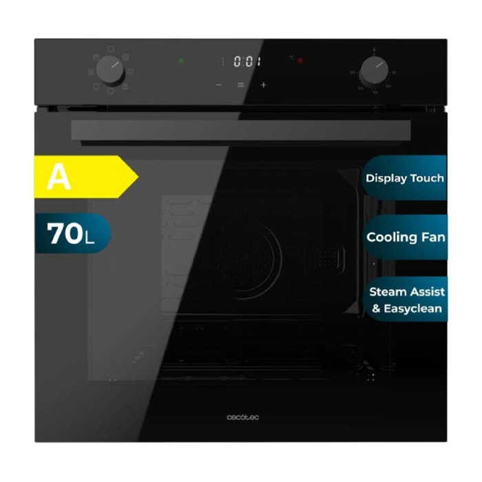Cecotec Forno Multifunzione Bolero Hexa M226001 Glass Black A