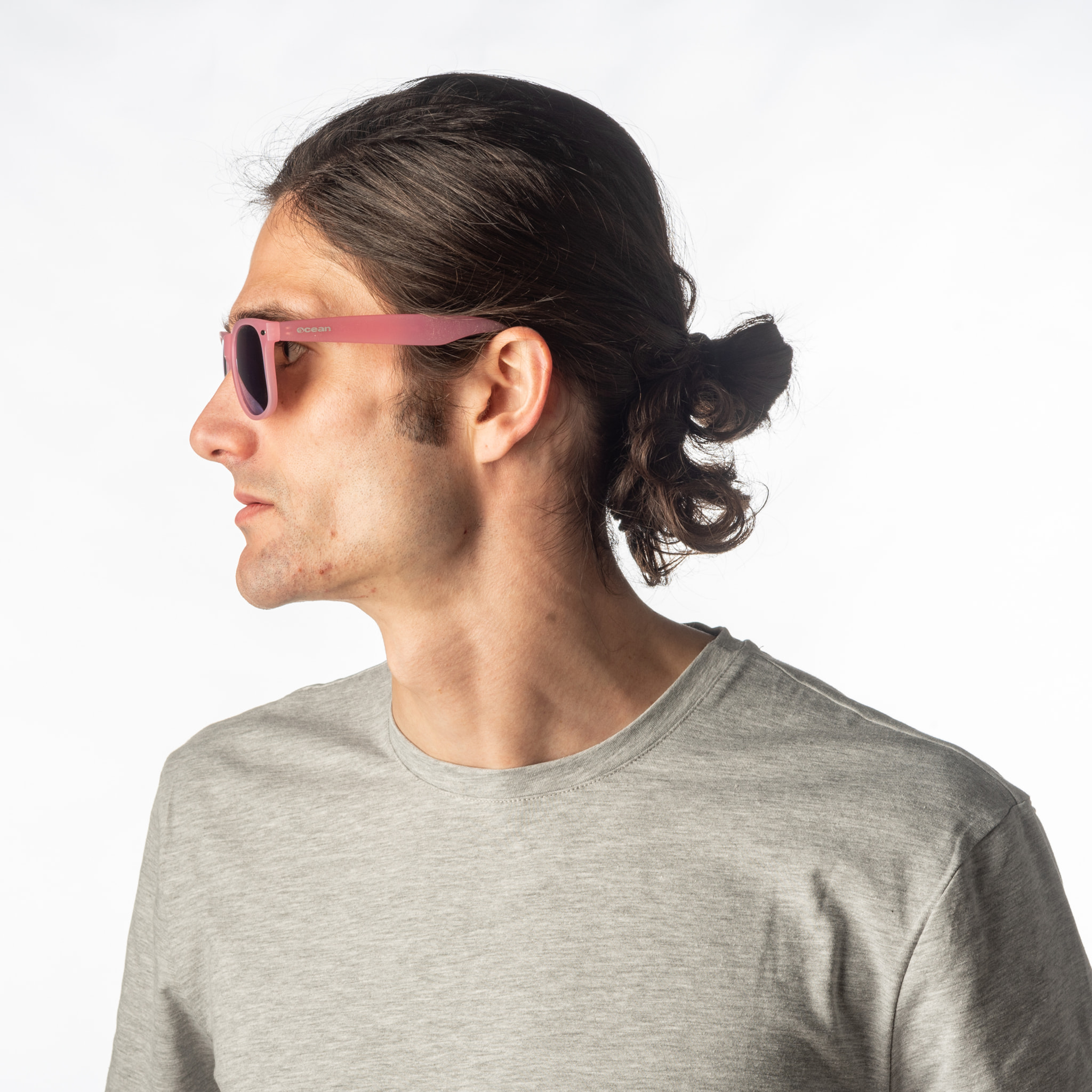 Gafas de sol OCEAN BEACH WAYFARER - Rosa y / Azul
