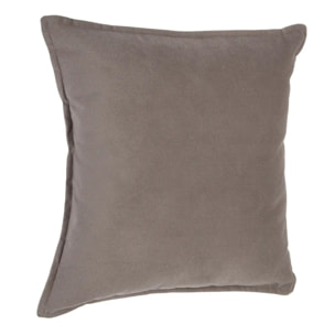 Coussin "Lilou" - taupe 45x45 cm