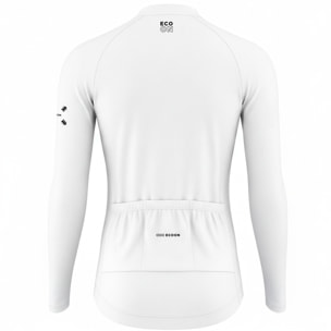 Maglia ECOON modello ROUBAIX Bianca da Donna