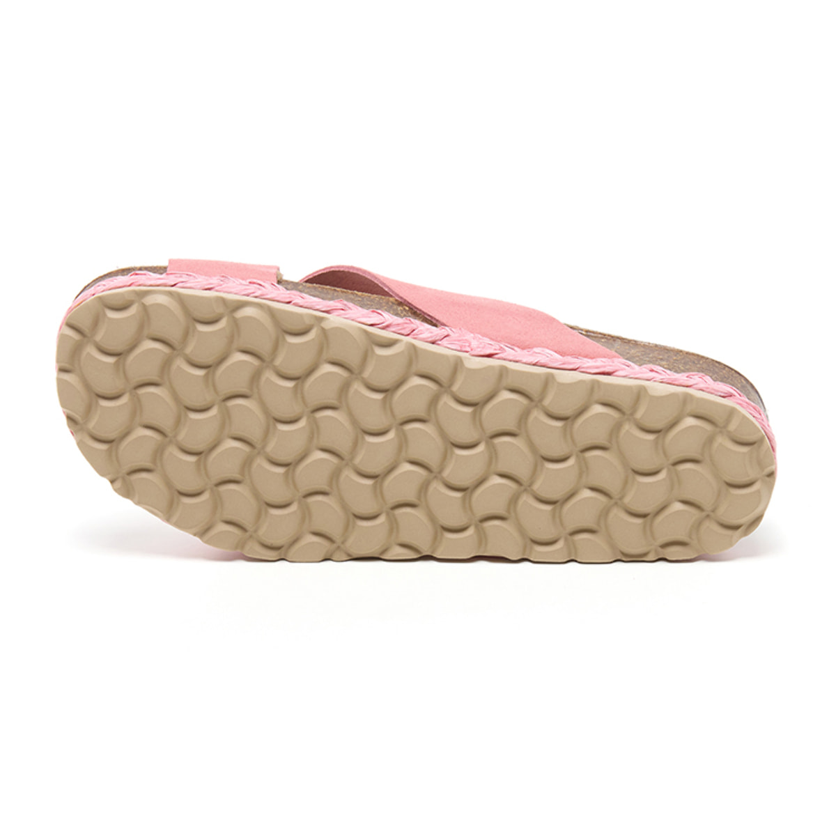 SANDALO CON ZEPPA BILLOWY ROSA