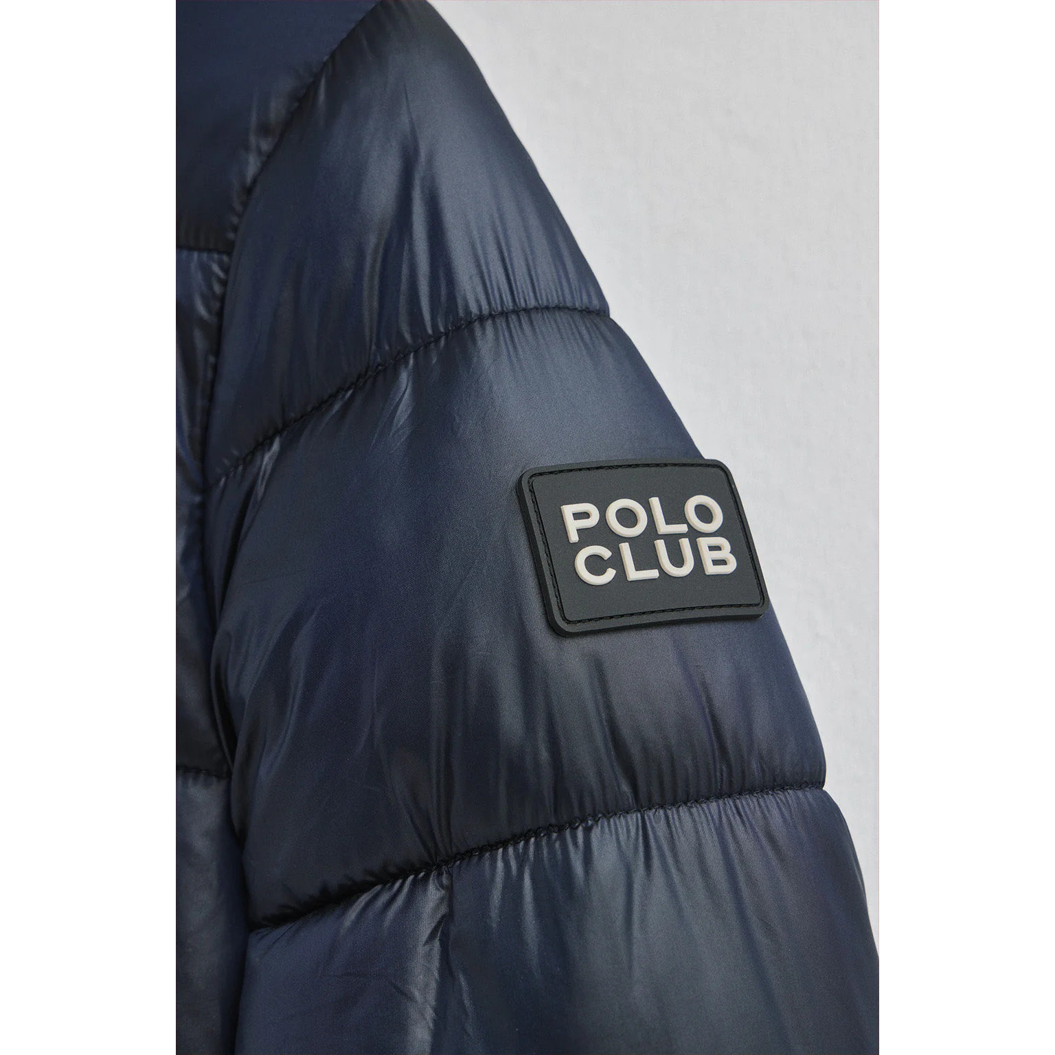 Abrigo Silvon azul con logo Polo Club