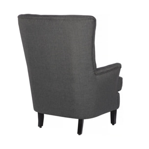 Fauteuil "Arhus" - 1 place - Gris foncé