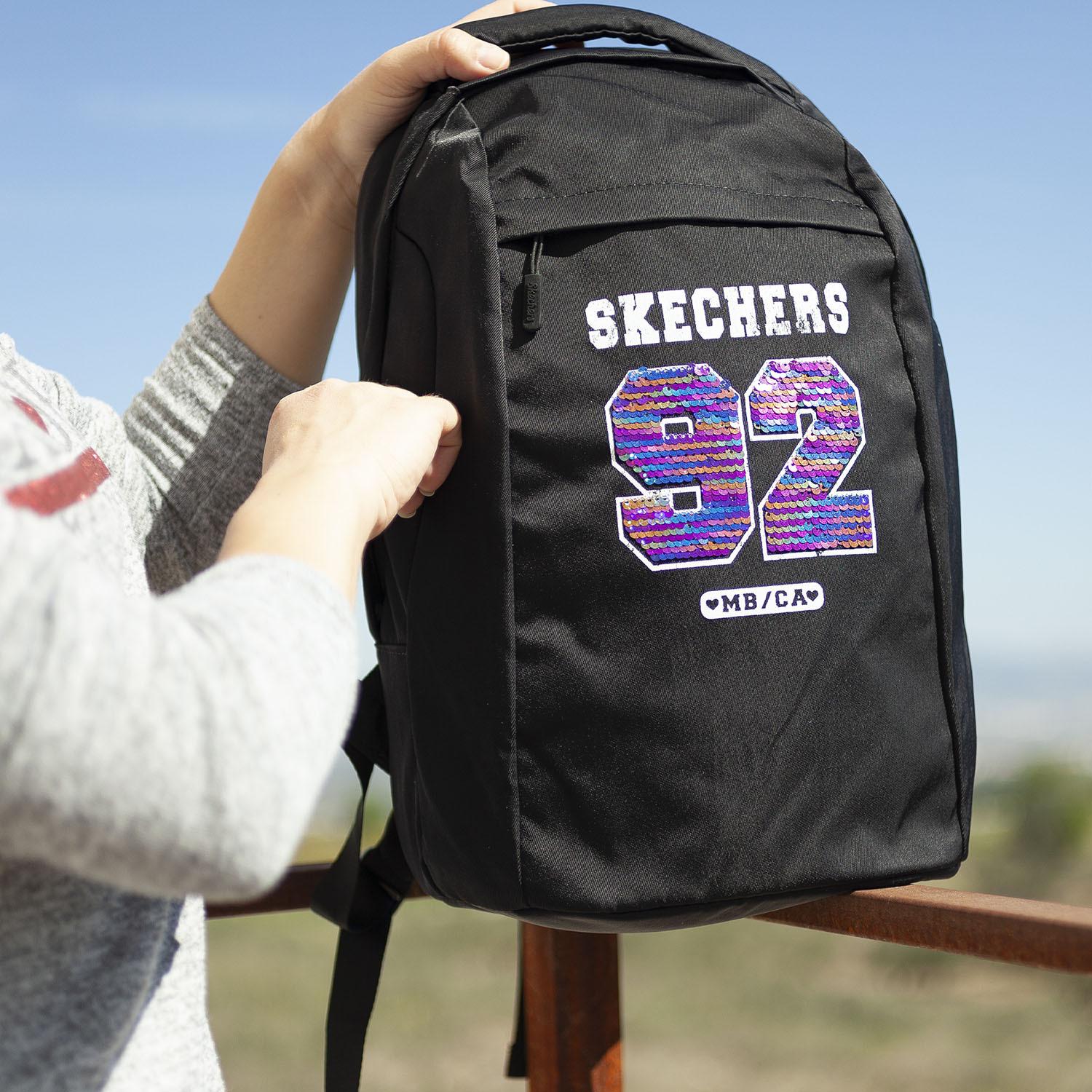 Mochila Casual/Ocio Skechers Starlight Negro