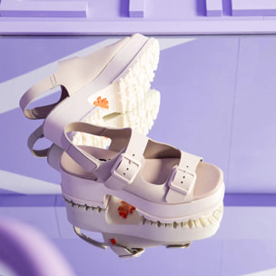 Sandalias con tacón 1821 NAPPA CREAM/ MANCHESTER color Cream