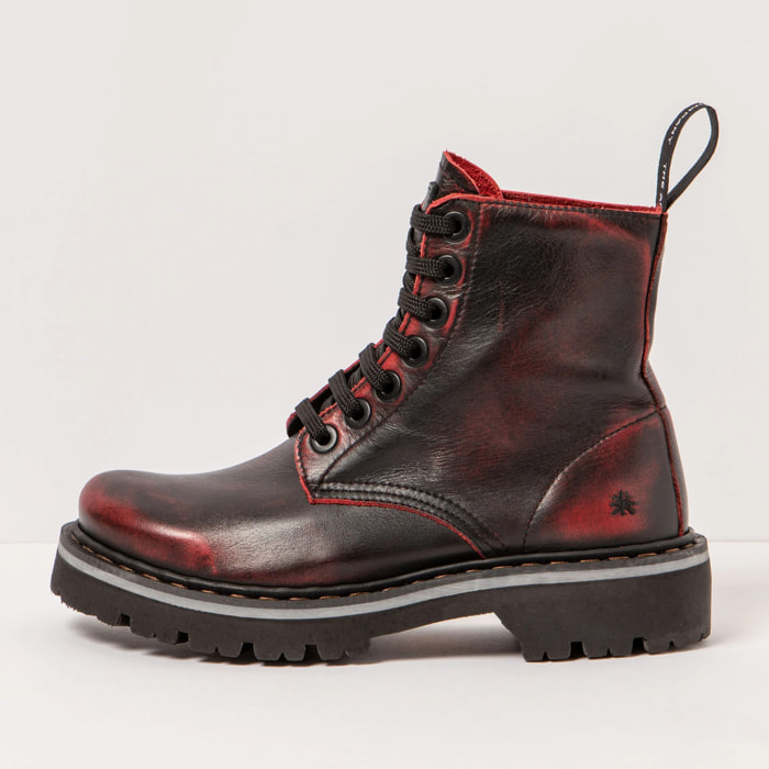 Botines 1166 ASPORT SCARLET / MARINA color Scarlet