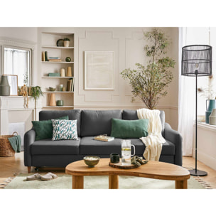 Will - canapé 3 places - convertible - en tissu - Gris