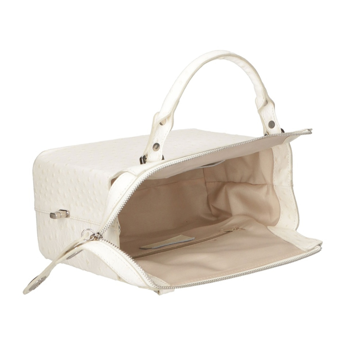 Borsa a mano da donna - Modello Margot - Vera pelle - 26.0 x 18.0 x 14.0 cm